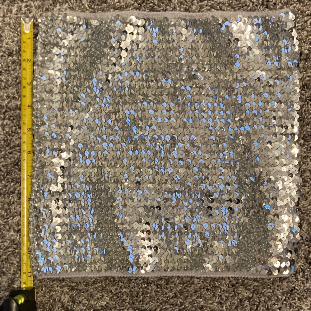 Silver Sequin shirt
